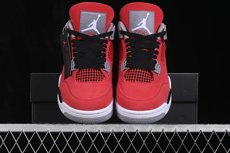 All categories Air Jordan Jordan series basketball shoes Air Jordan 4 Air Jordan 4 "Toro" AJ4 Joe 4 Big Red Bull replica basketball shoes FQ8138-600